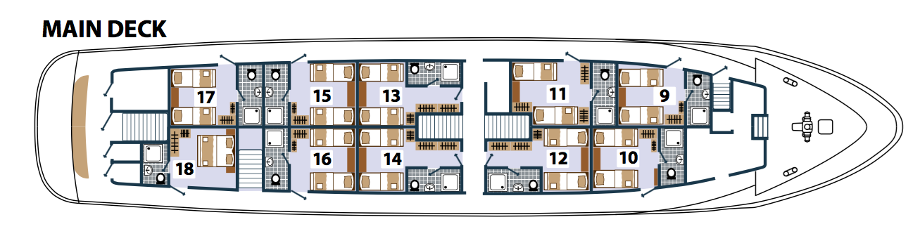 Atlas Cruises MS Princess Aloha Deck Plans Main Deck.png